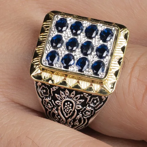 انگشتر نقره مردانه