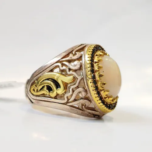 انگشتر نقره اوپال