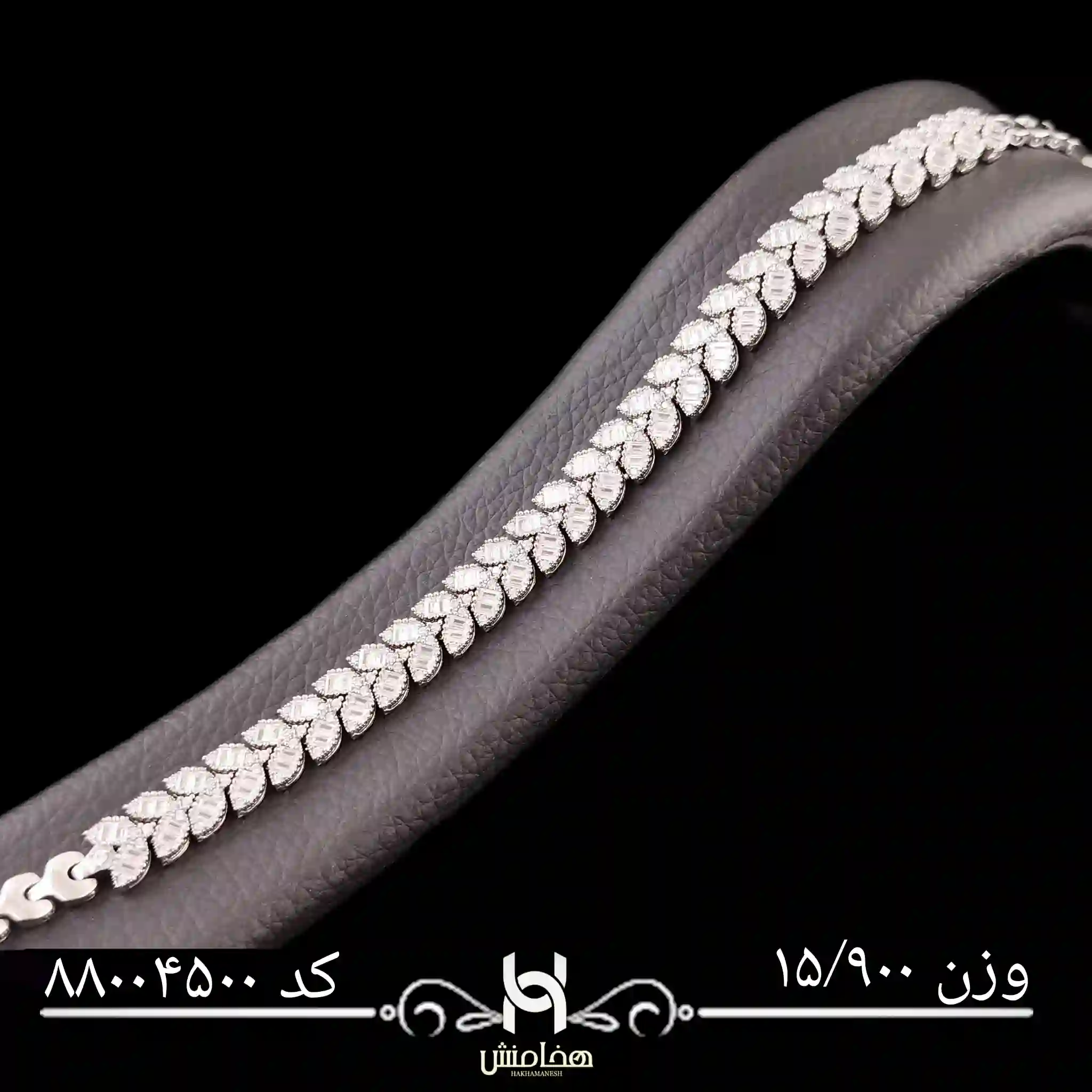 دستبند نقره زنانه رادیوم کد 88004500