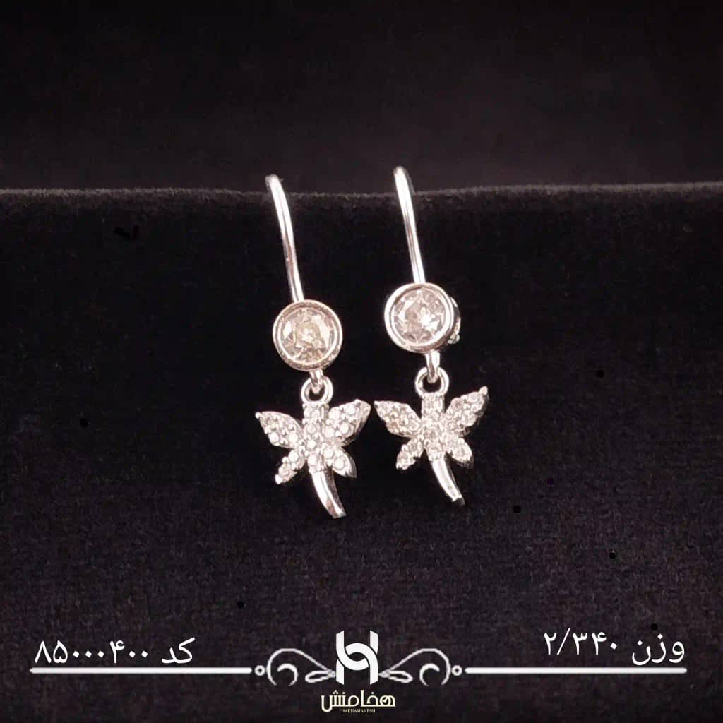 گوشواره نقره زنانه رادیوم کد 85000400