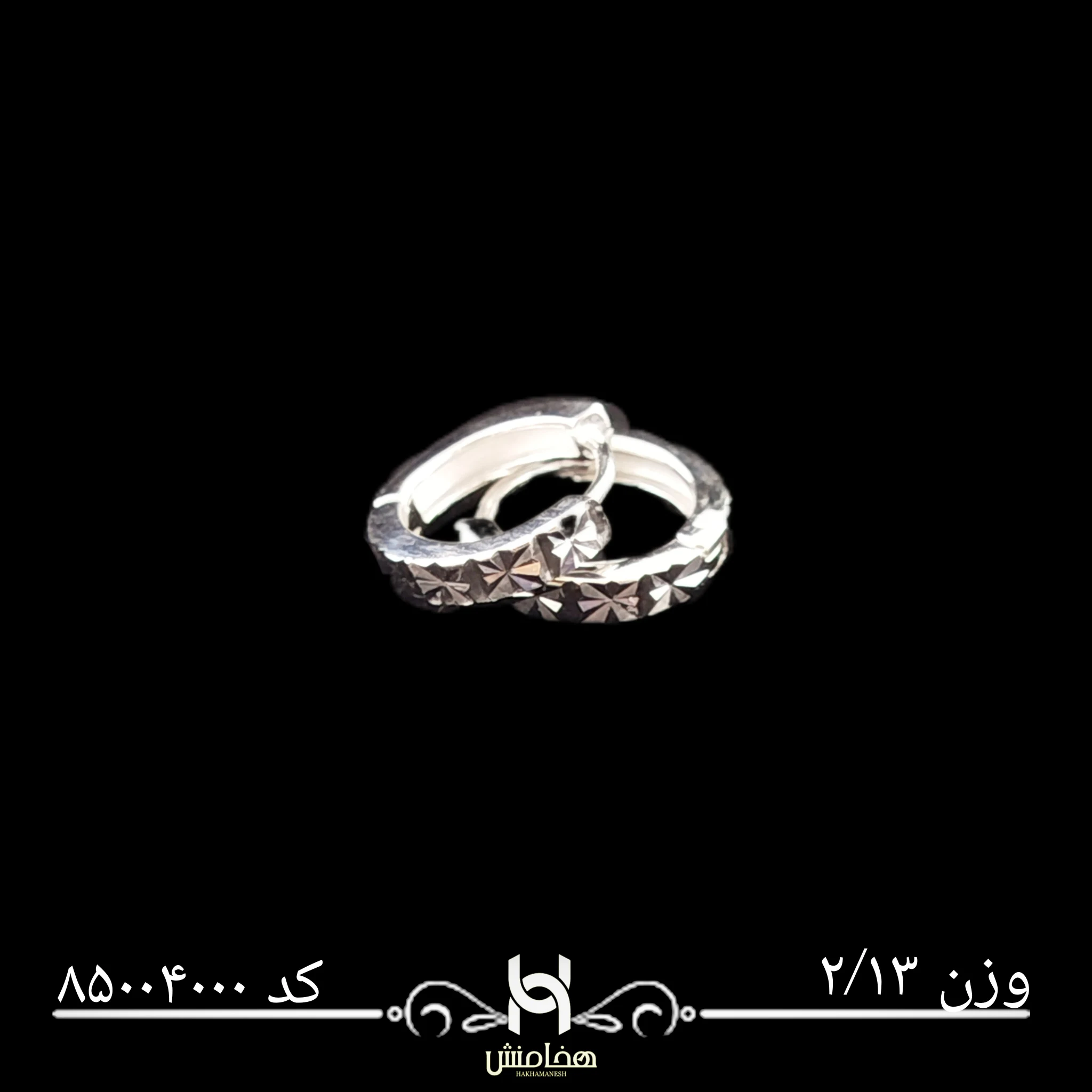 گوشواره رادیوم زنانه کد 85004000