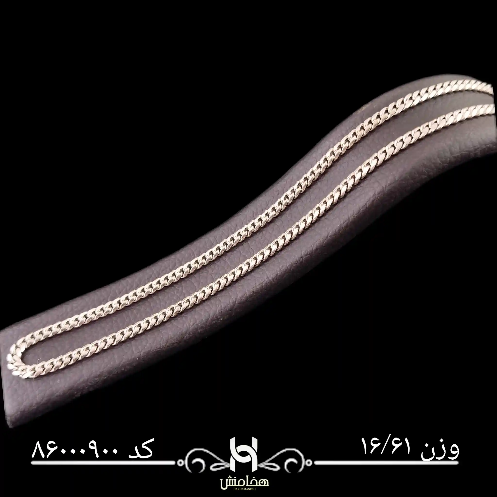 زنجیر نقره کارتیه مردانه کد 86000900